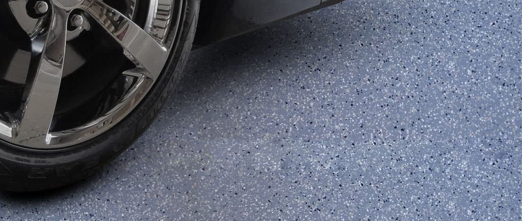 Steel grey with Warm Cabin Flake