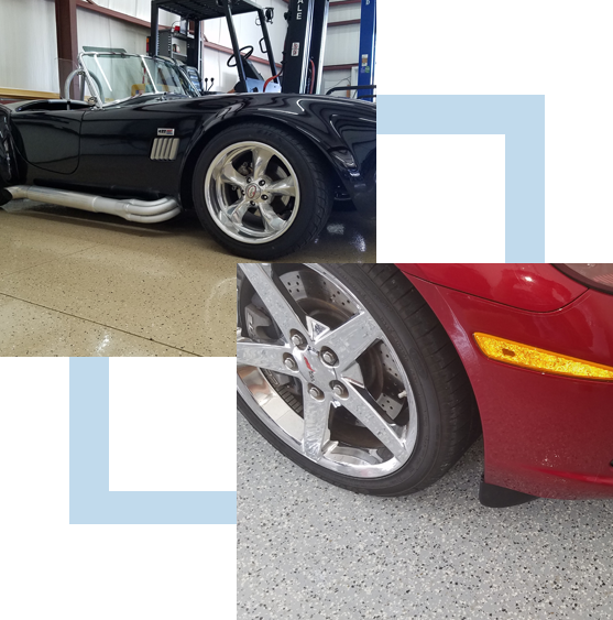 Service areas garage floor coating